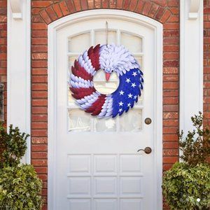 Decoration Door Hanging Eagle American Flag size 11,42"